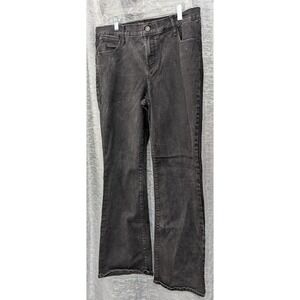Old Navy Black‎ Denim Flare Ankle Boys Size 14
